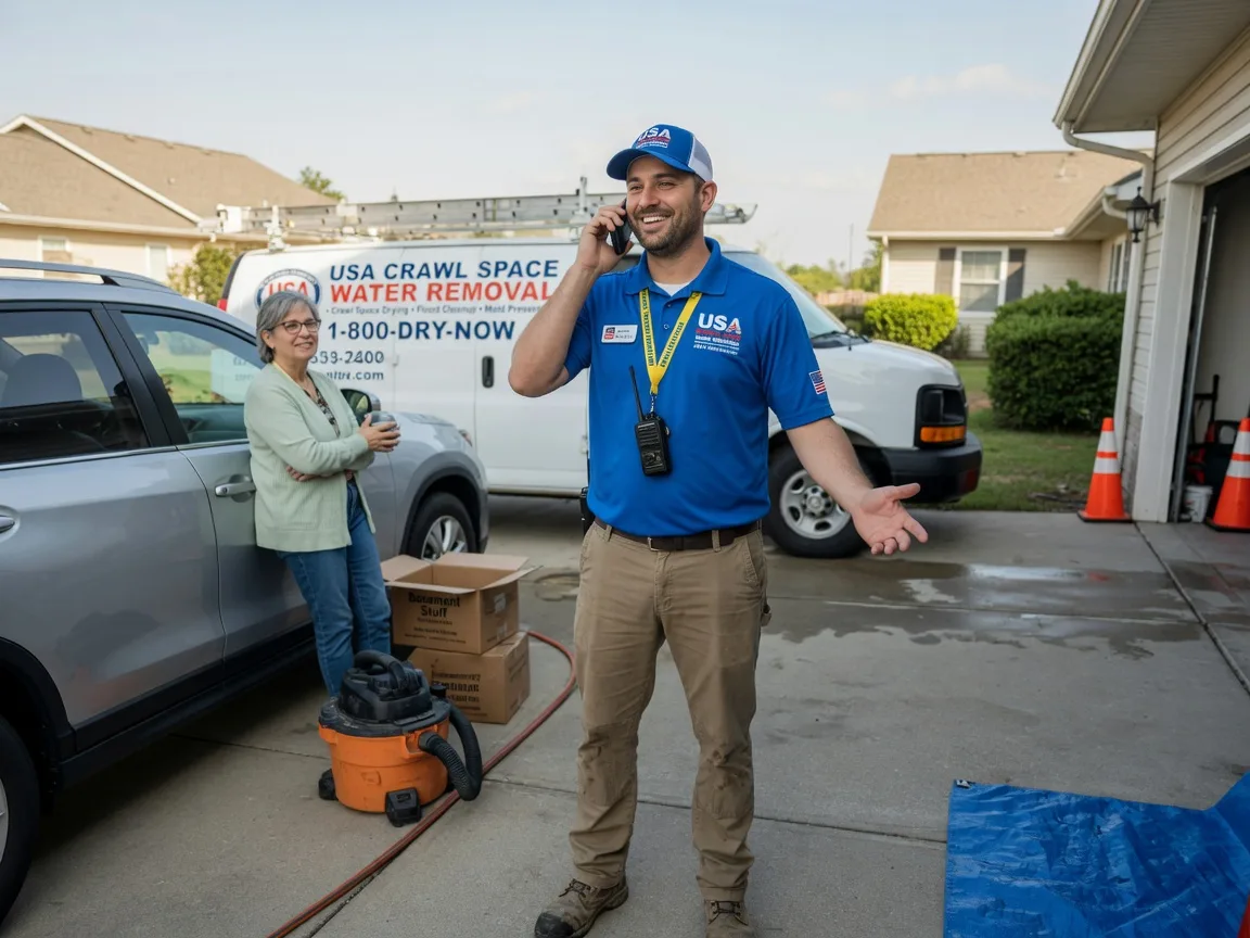 Crawl Space Water Removal Sumiton, AL FAQs